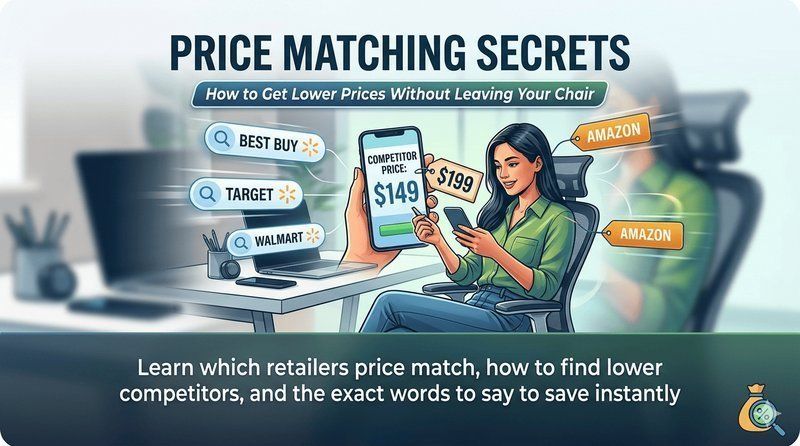 Price Matching Secrets: How to Get Lower Prices Without Leaving Your Chair
